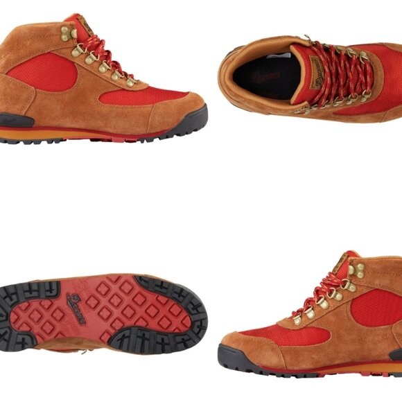 Women's Danner Jag Boots 8 Hiking Suede Waterproof Ankle Monk's Robe Bossa Nov - Picture 1 of 8
